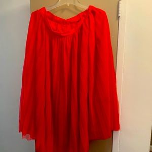 Eloquii long tulle skirt